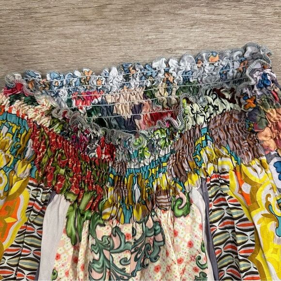 Johnny Was multi colored Rachel wide leg pants size XS - Picture 8 of 13